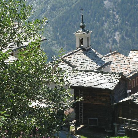 Alpia 26 - Zwei Zimmerwohnung In Traditionellem Walliser Haus Gasenried Екстер'єр фото