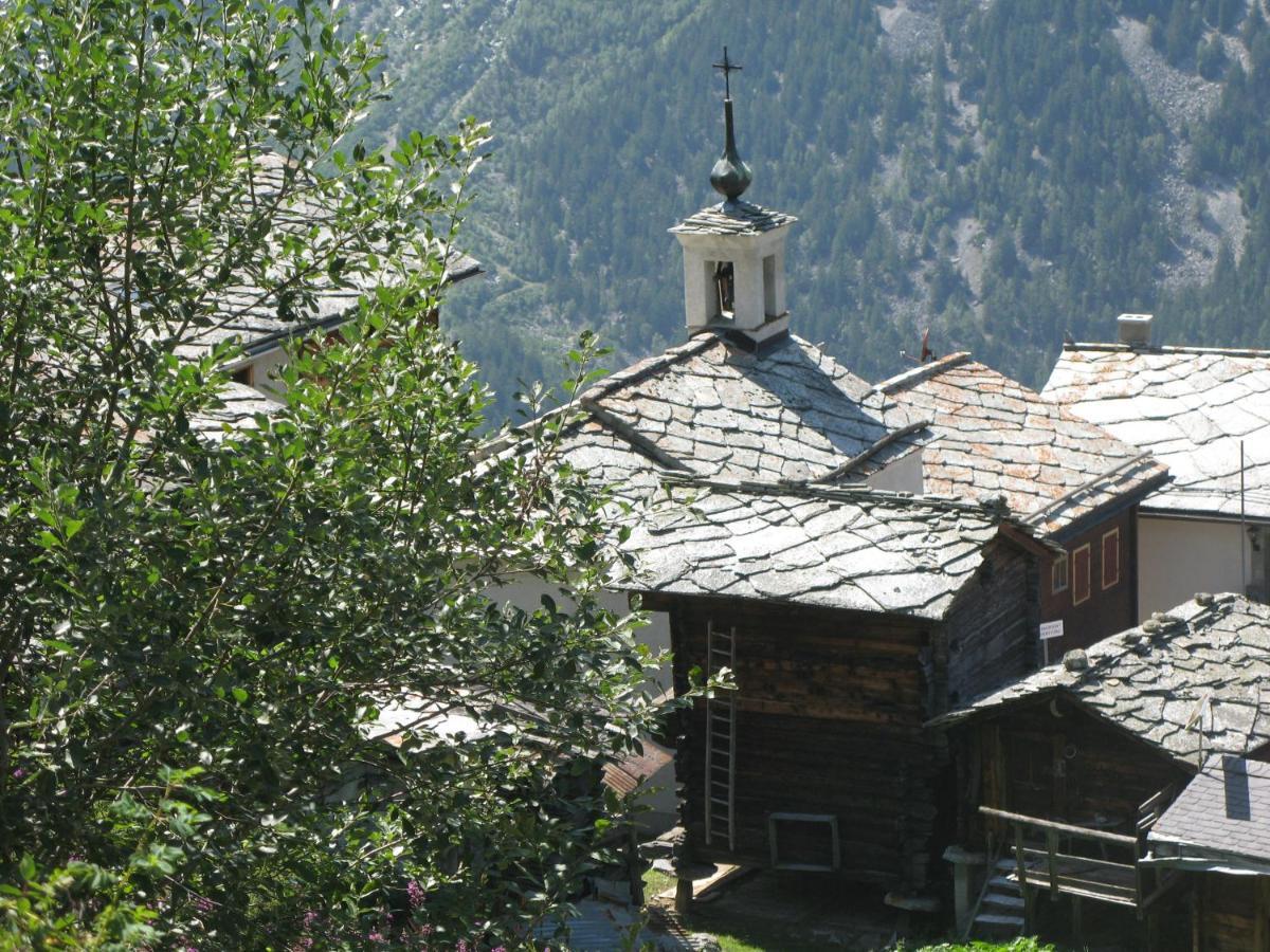 Alpia 26 - Zwei Zimmerwohnung In Traditionellem Walliser Haus Gasenried Екстер'єр фото